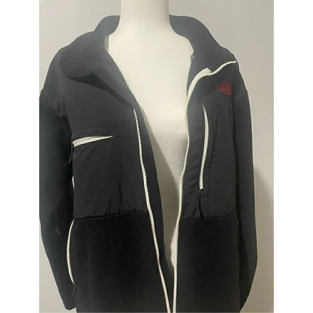 The North Face vintage black polartec Denali fleece jacket L